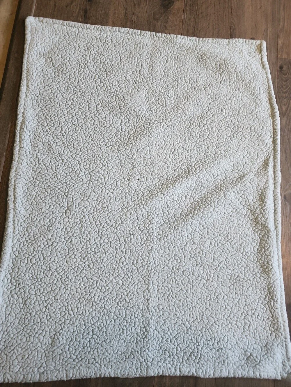 Little Beginnings ABC Baby Alphabet Blanket -Plush BLUE  Embossed